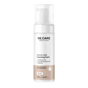 Пенка для умывания для чувствительной кожи Gentle Сare Cleansing Foam RECARE 150 мл